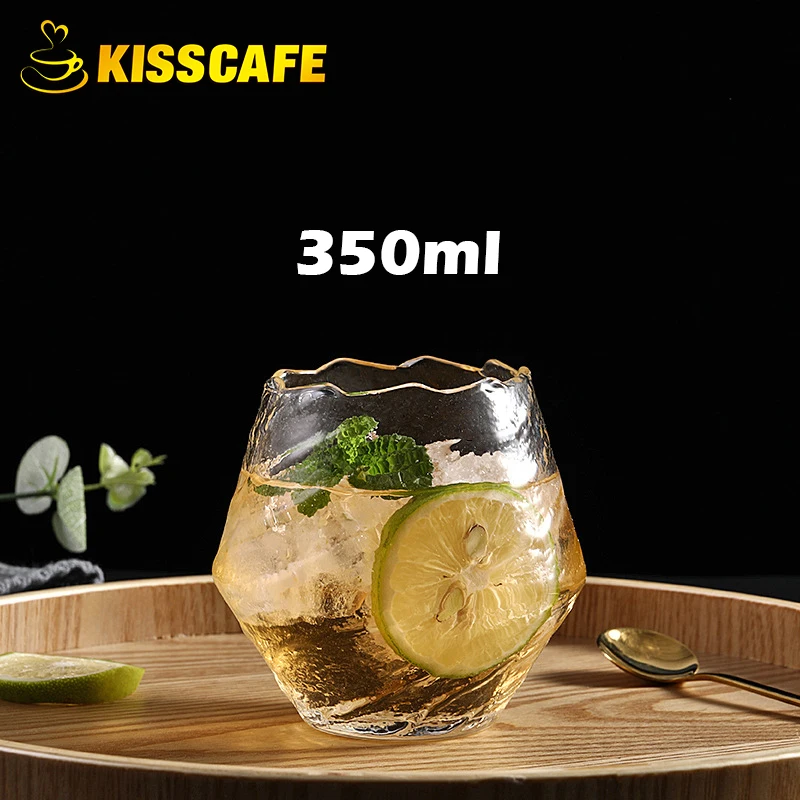 Термостойкое саржевое стекло 350 мл стеклянная чашка для пива эспрессо кофе