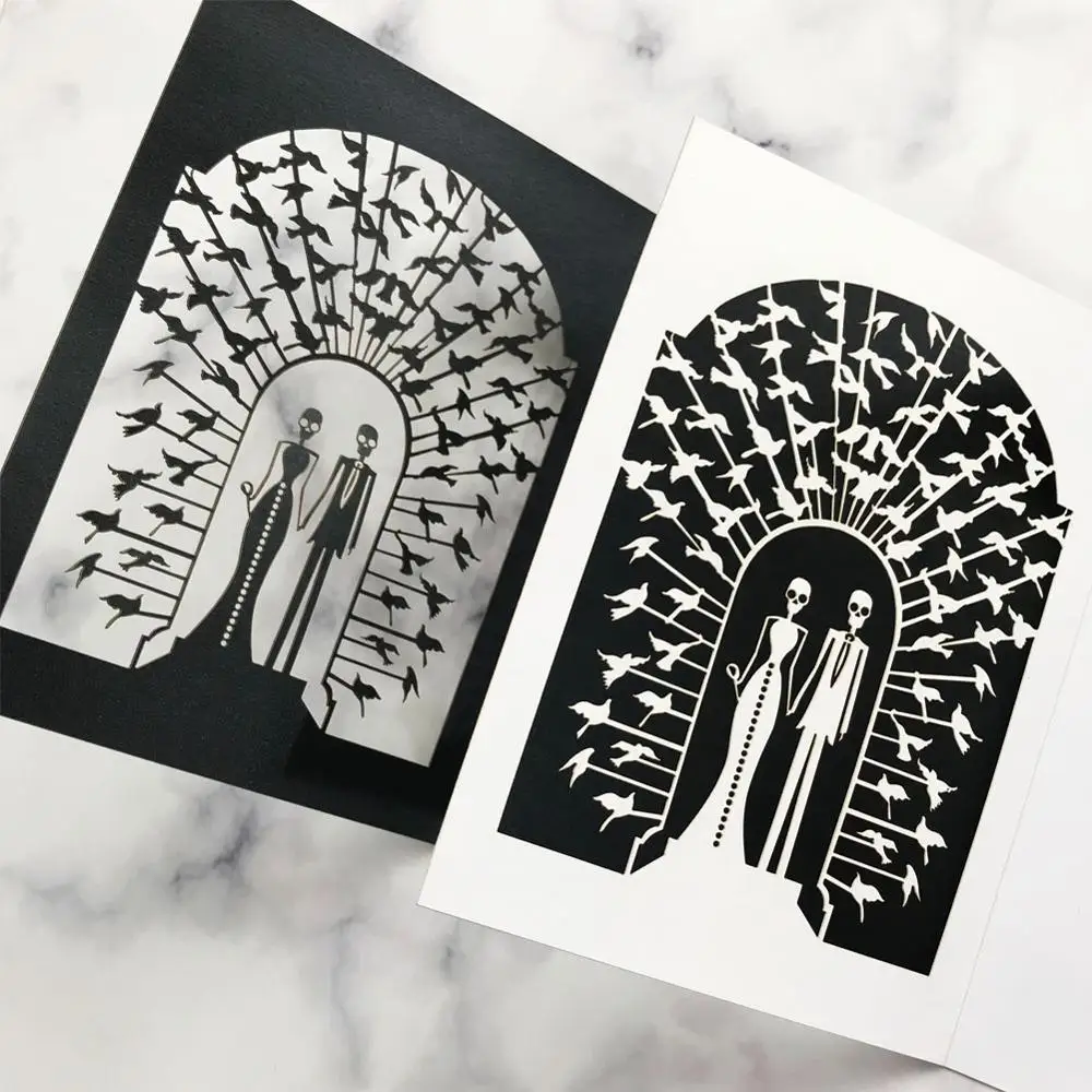 20 шт./лот Любовь Свадебные Пригласительные открытки изысканный лазерная резка