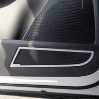 fit for skoda kodiaq 2017 2018 2020 accessories car styling stainless steel door sound decorative frame cover interior moulding