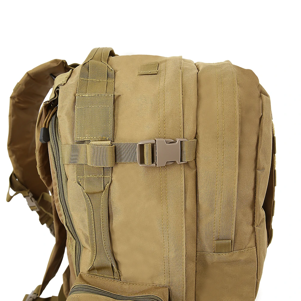 Военный тактический рюкзак на 50 л с системой Молле водонепроницаемый для