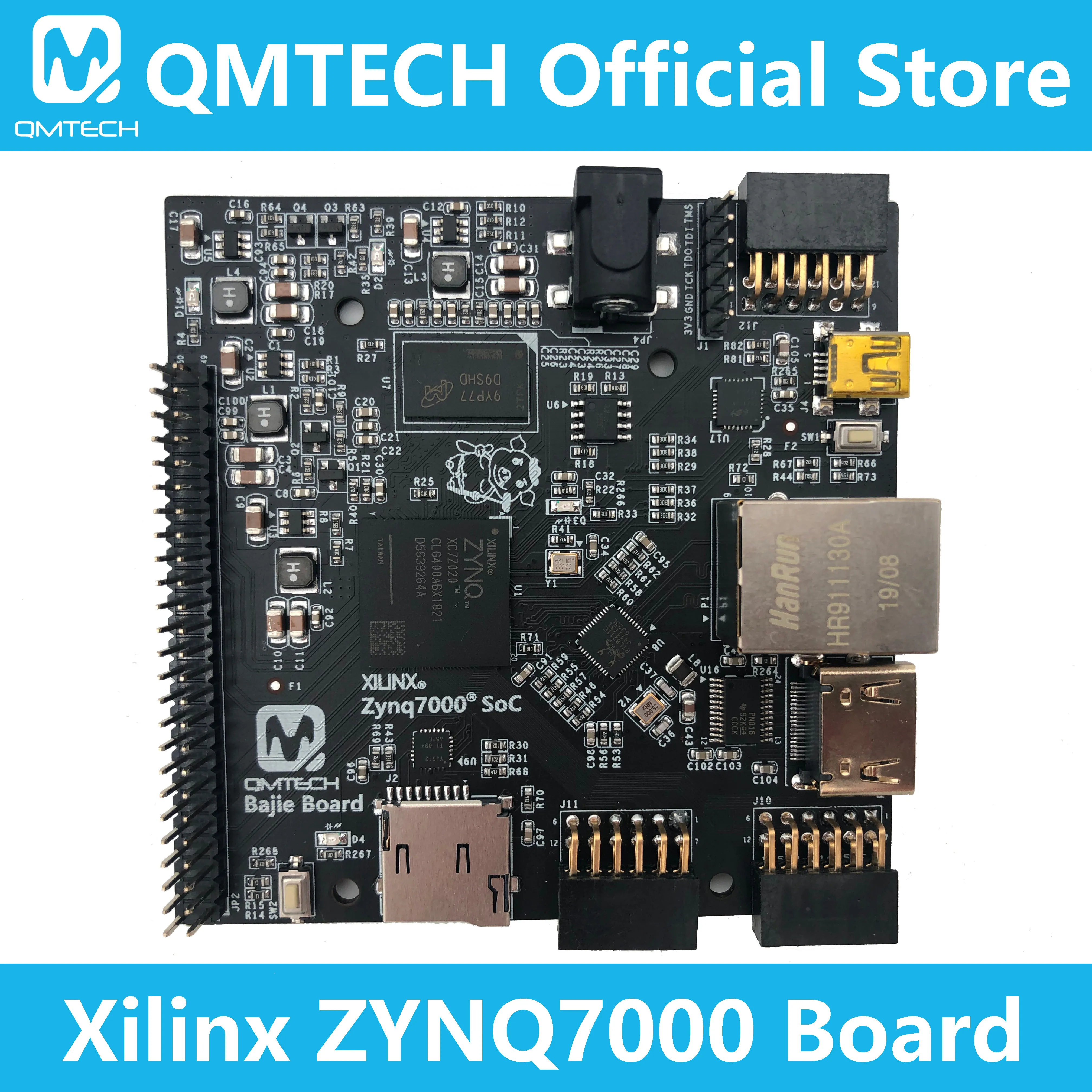 Макетная плата QMTECH Xilinx Zynq7000 Zynq XC7Z020 SoC FPGA Bajie|Аксессуары для демонстрационных