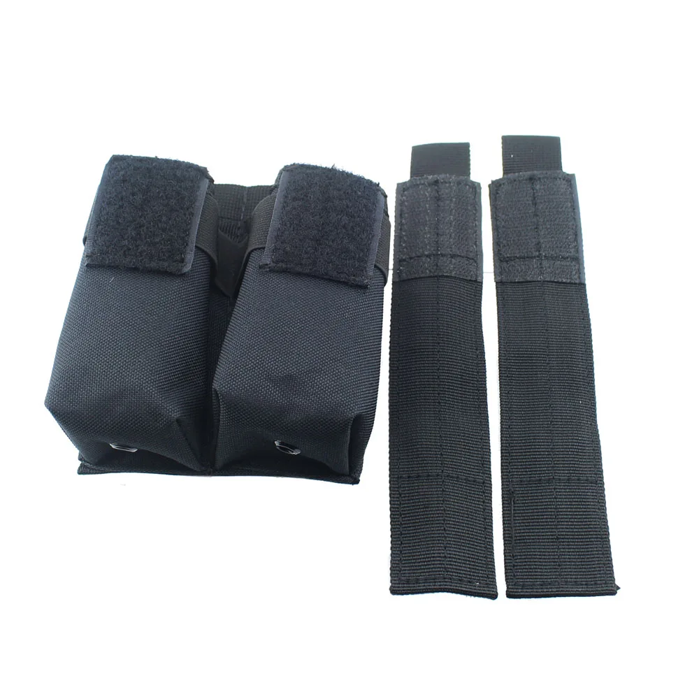 Уличная тактическая сумка для журналов с двумя пистолетами MOLLE универсальные