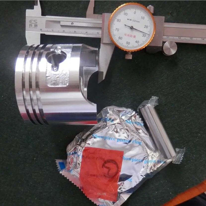 Поршневой комплект EY15 63 мм для Робина двигателя в сборе с кольцом зажимом 4 цикла