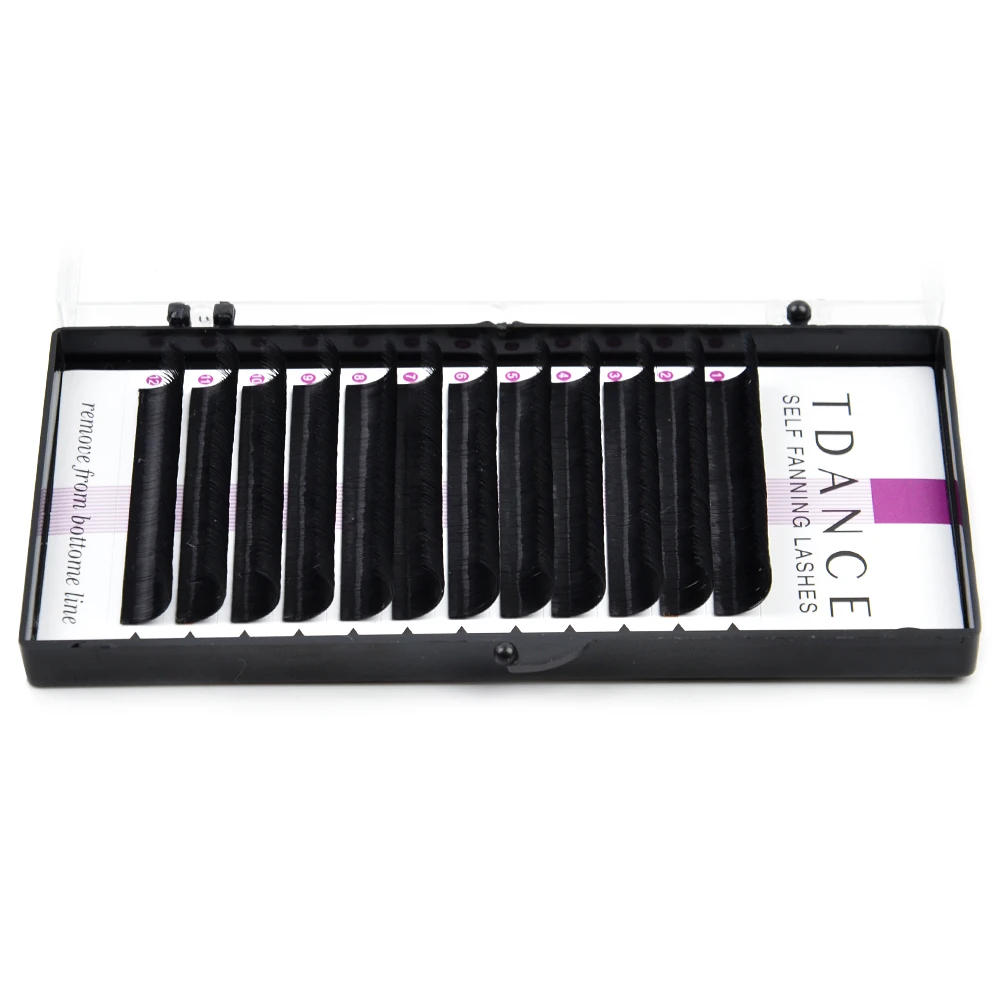 Объемные ресницы TDANCE 4 быстрое наращивание ресниц цветущие шт./лот|Накладные