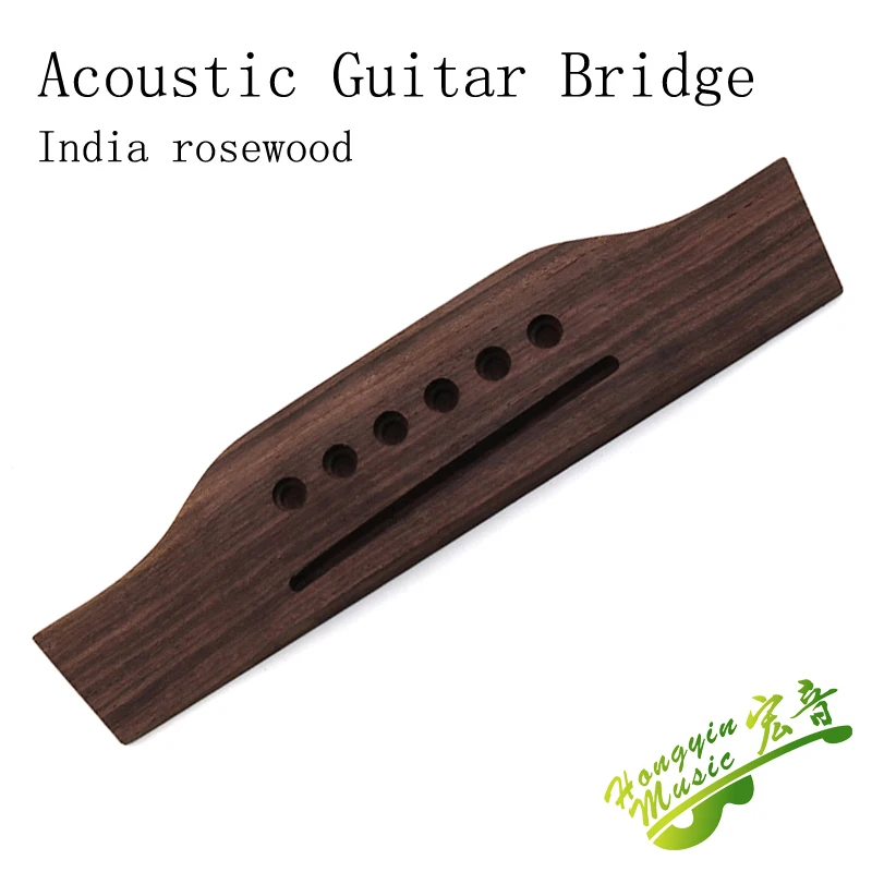 

Индийский палисандр Акустическая гитара Замена моста части высокое качество палисандр деревянная гитара аксессуары 165*37,5*9,7 мм