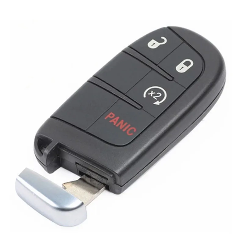DIYKEY 433MHz ID46 Chip Replacement 4 Button Smart Remote Key Fob for Fiat 500L Jeep Renegade 2015-2018 FCC:M3N-40821302 - купить по