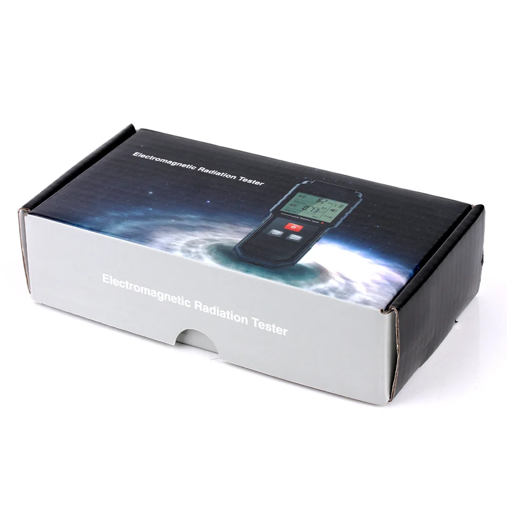 

RZ825 Electric Field & Magnetic Field Tester Sound Light Alarm Electromagnetic Radiation Tester