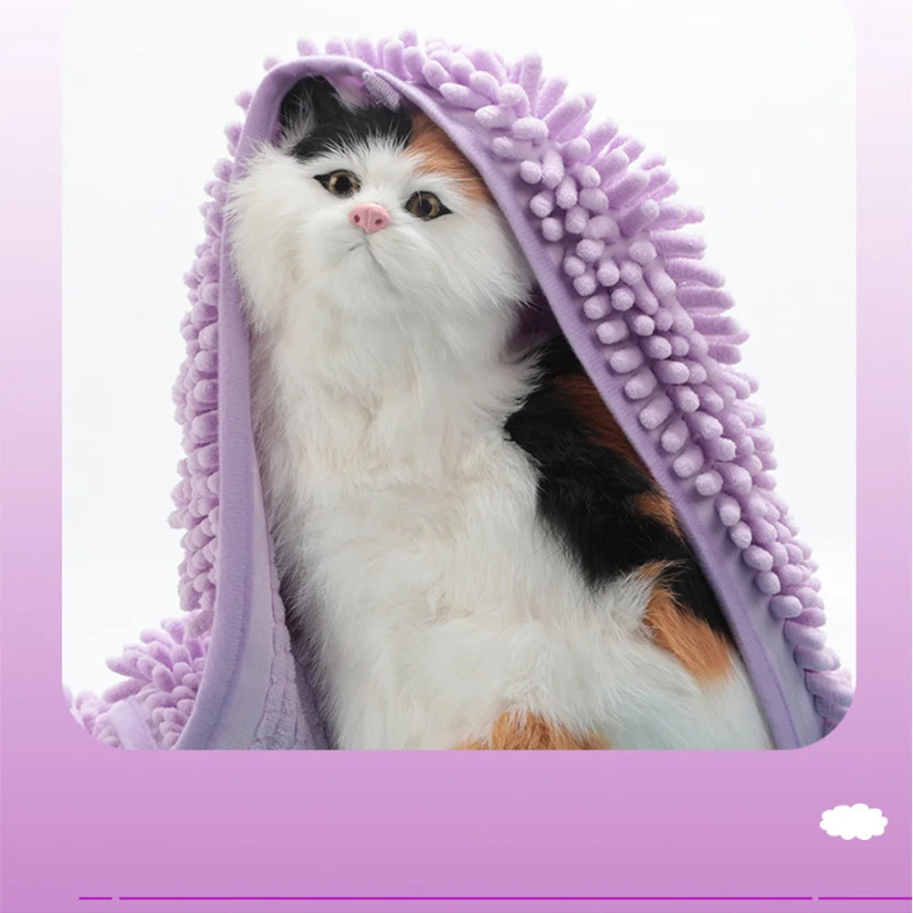 

Soft Dog Bath Towel Super Absorbent Quick-dry Pet Machine Home Pet Cat Dog Store Washable Towel for Small Large Puppy
