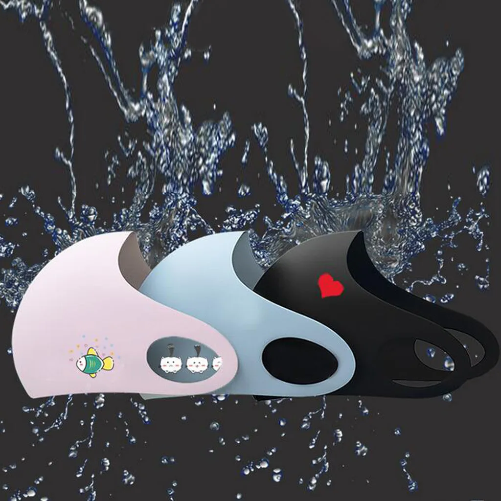 Детская Ветрозащитная маска с рисунком туманной дымки для детей летняя