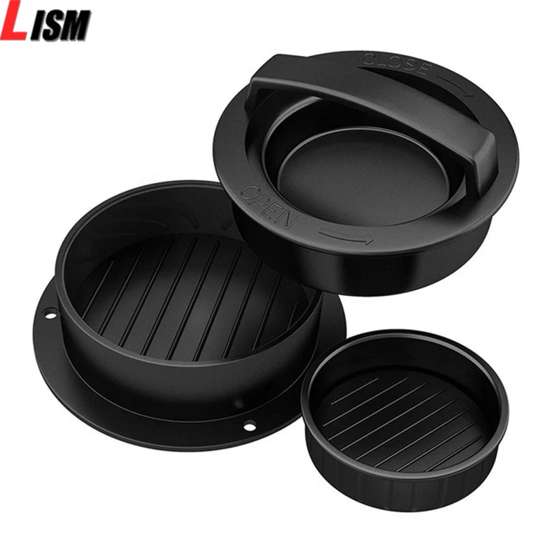 Пресс для гамбургеров антипригарная круглая форма приготовления котлет шеф