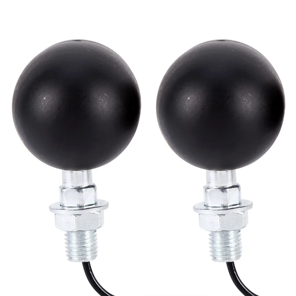 Сигнал поворота мотоцикл желаний янтарные огни | мигалка хром индикатор 2 шт