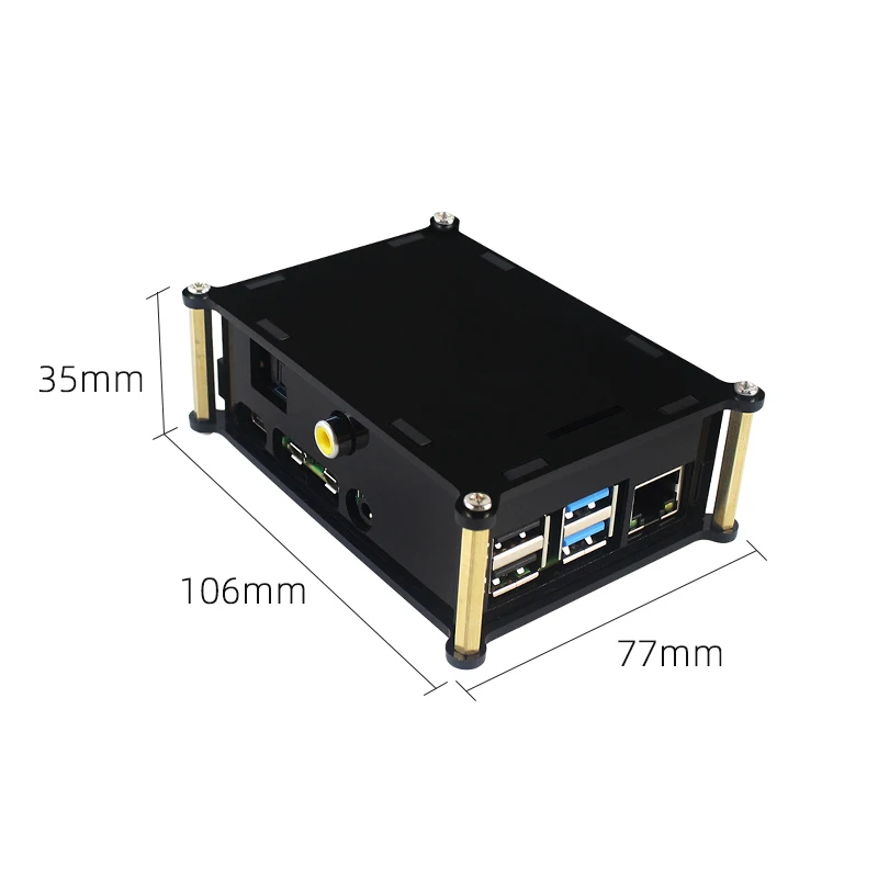 Новейший акриловый чехол для Raspberry Pi Model B PiFi Digi V1.0 звуковая карта аудиоплата