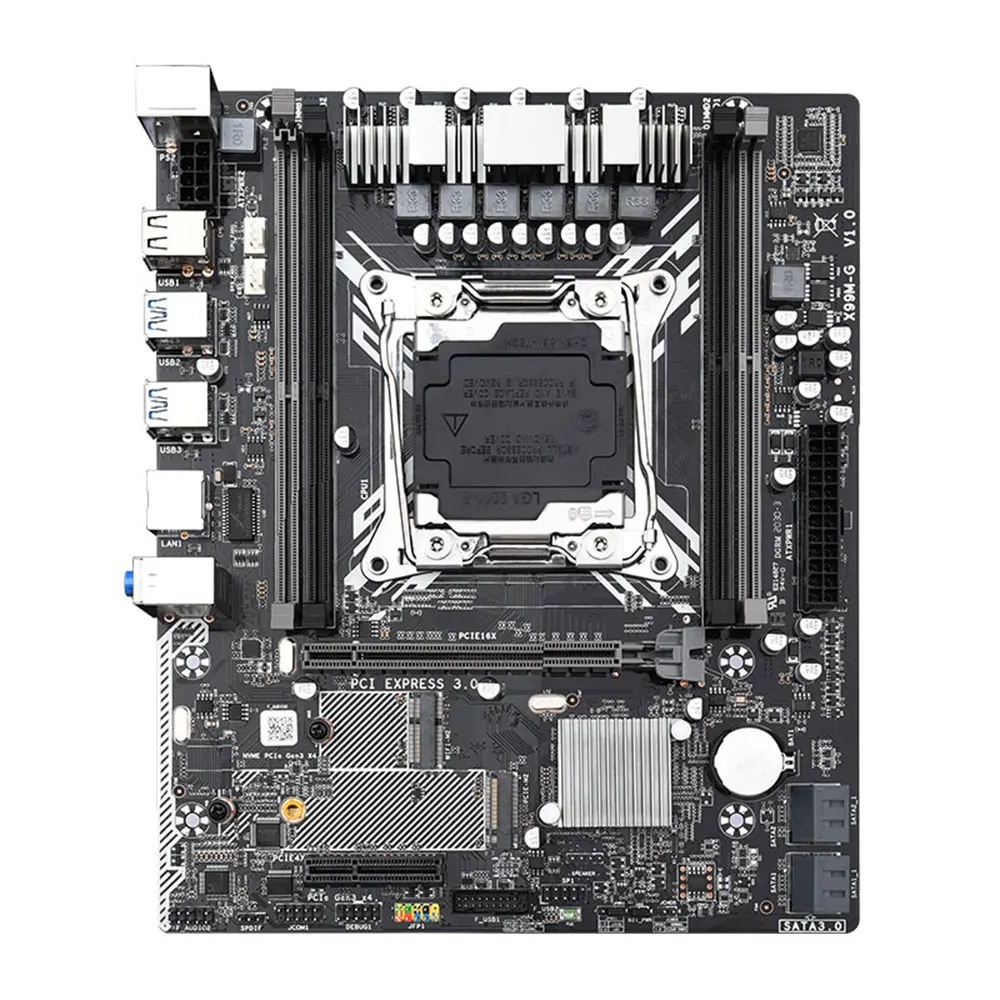 Материнская плата X99 с комплектом XEON E5 2620 V3 комбинированный комплект поддержка DDR4