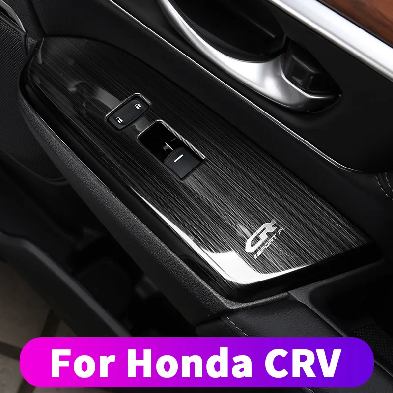 Для Honda crv CR V 2017 2018 2019 Автомобильная фотоподъемная панель декоративные наклейки