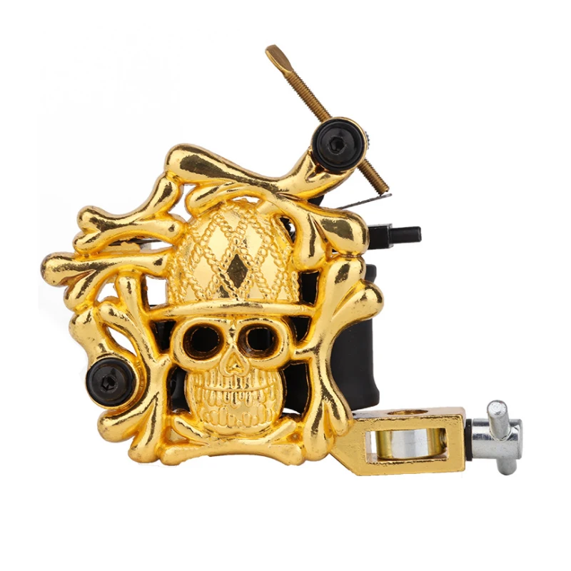 

HELLO Tattoo Coil Machine Tattoo Gun Relief Coil machine Liner And Shader Embossing Copper Machine Tattoo Supply