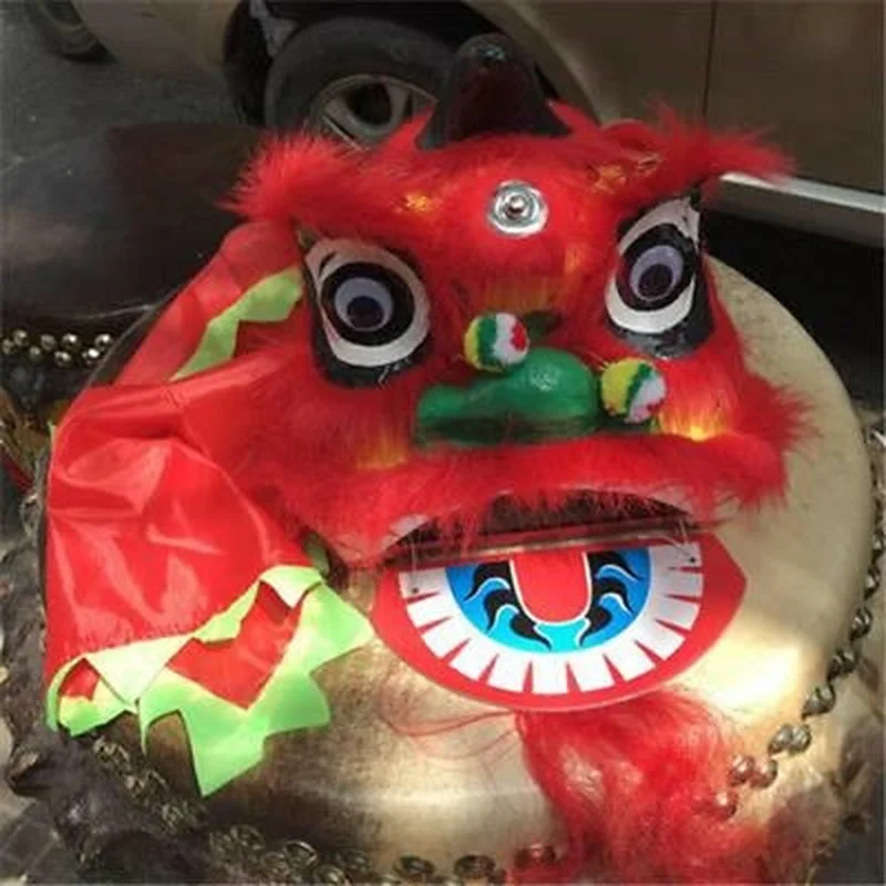 

Southern Lion dance Mascot costume Wool Costume Kids Dress Chinese Folk Art Toys Cosplay Party Dress Outfits Clothing Halloween