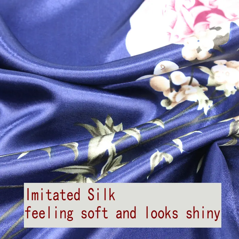 Модный Шелковый шарф платок из атласа шарфы большой размер 90*90 см квадратный