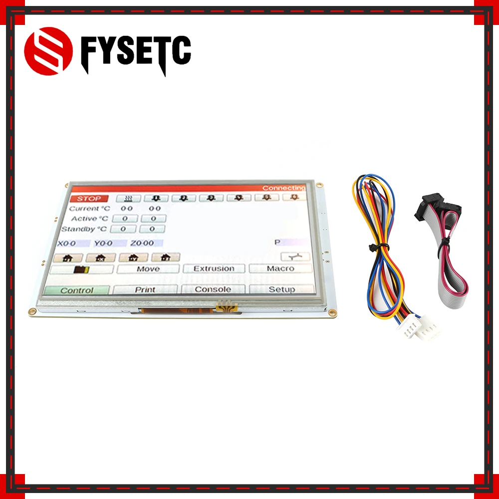 7-дюймовые панели FYSETC 7i интегрированные цветные сенсорные контроллеры для DuetWifi