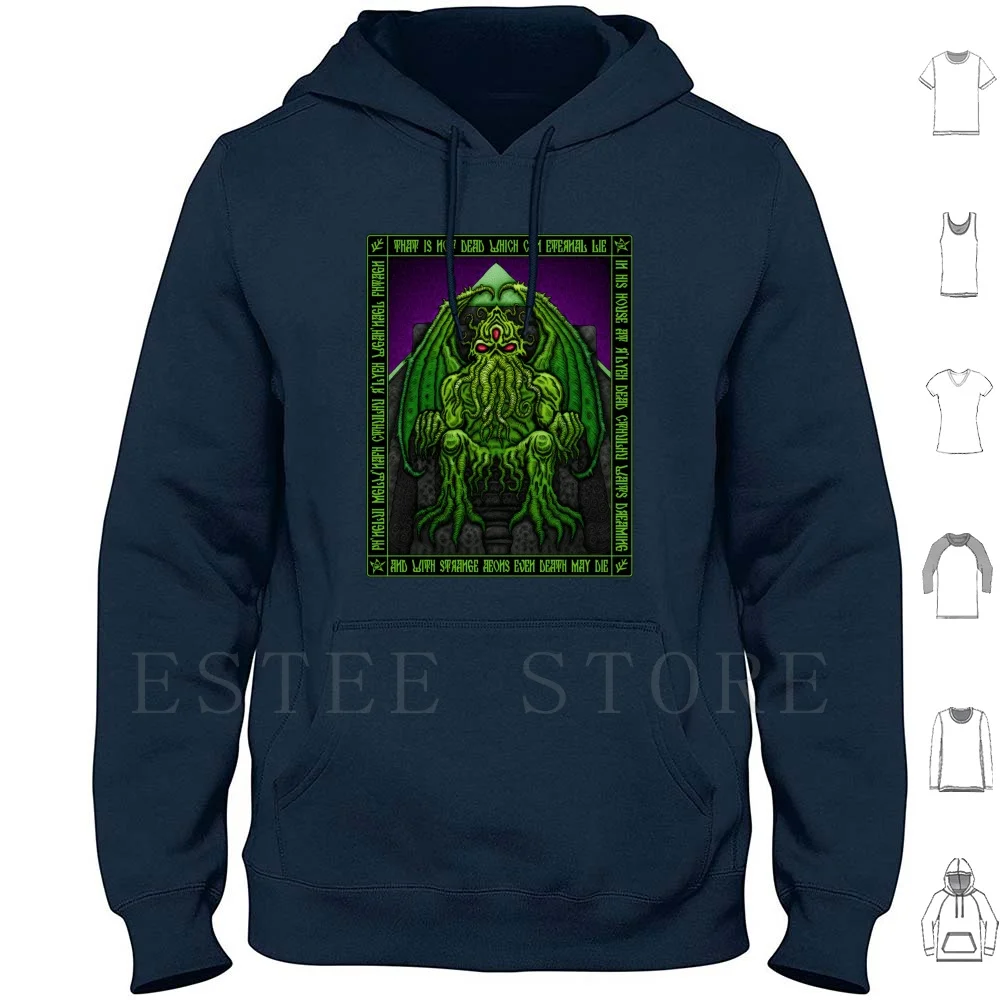 

Толстовки Cthulhu Icon 2-Azhmodai 2018 Hp Necronomicon, вызов Cthulhu Azhmodai Miskatonic Rlyeh Mythos