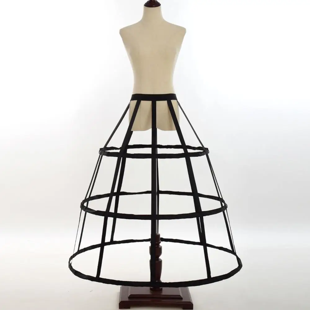 Белая черная подъюбник с 3 кольцами свадебная Нижняя юбка для невесты фотосессия