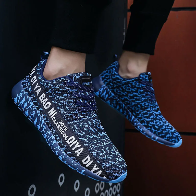 

Men‘s Sneaker Lightweight Breathable Male Shoes Fashion Soft Tenis Trainer Casual Running Walking Loafers