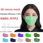 Маски fpp2 kn95 mascarillas ffp2, маска с рыбой, одобренная fpp2 маска с рыбьим ртом ffp, черные маски 95 кН, защитные маски для лица
