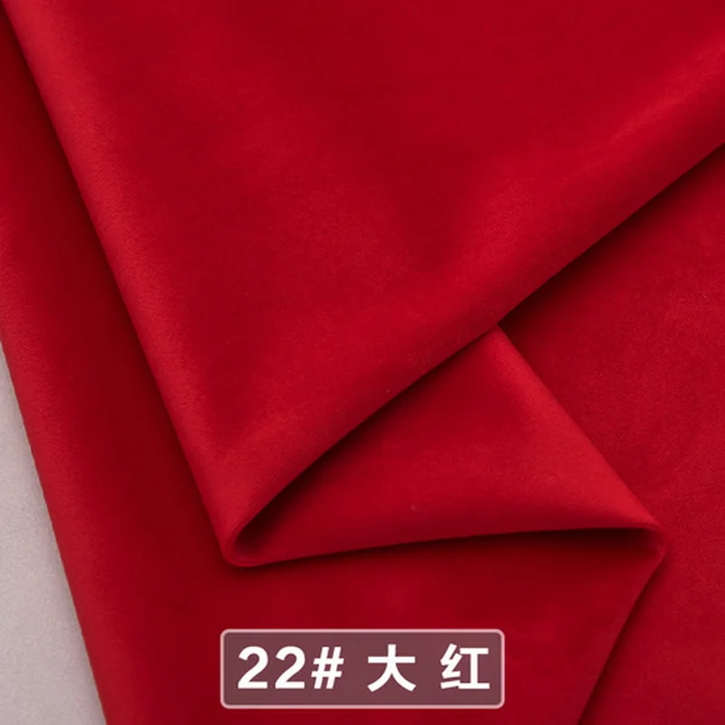 

100x145cm Velvet Fabrics For Sewing DIY Handmade Home Textile Cloth For Toy Plush Fabric Patchwork Solid Color Hollandais Velvet
