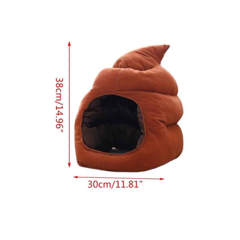 83XC simpatico cappello di peluche a forma di merda giocattolo farcito  divertente falso cacca copricapo puntelli foto per feste - AliExpress  Apparel Accessories