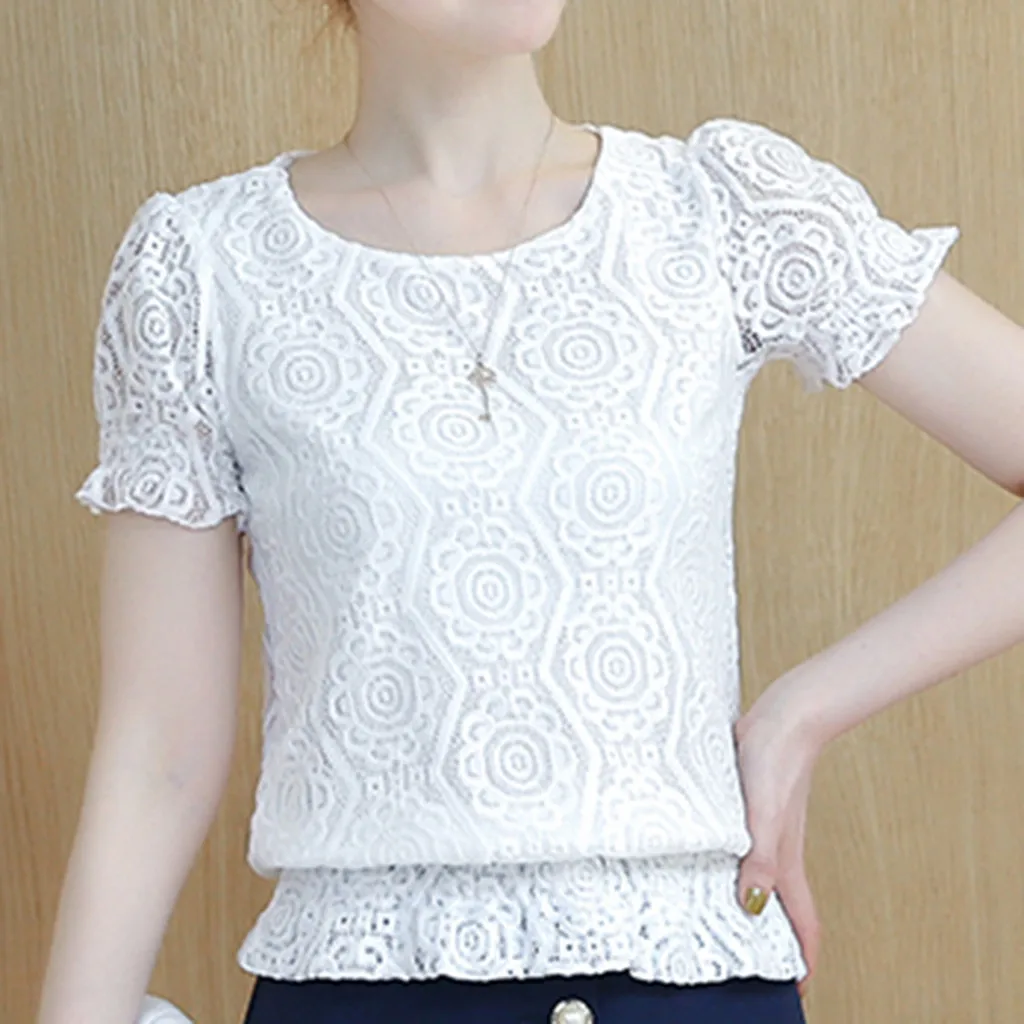 Blusas mujer de moda новинка 2019 хит продаж женский летний Повседневный Топ с круглым