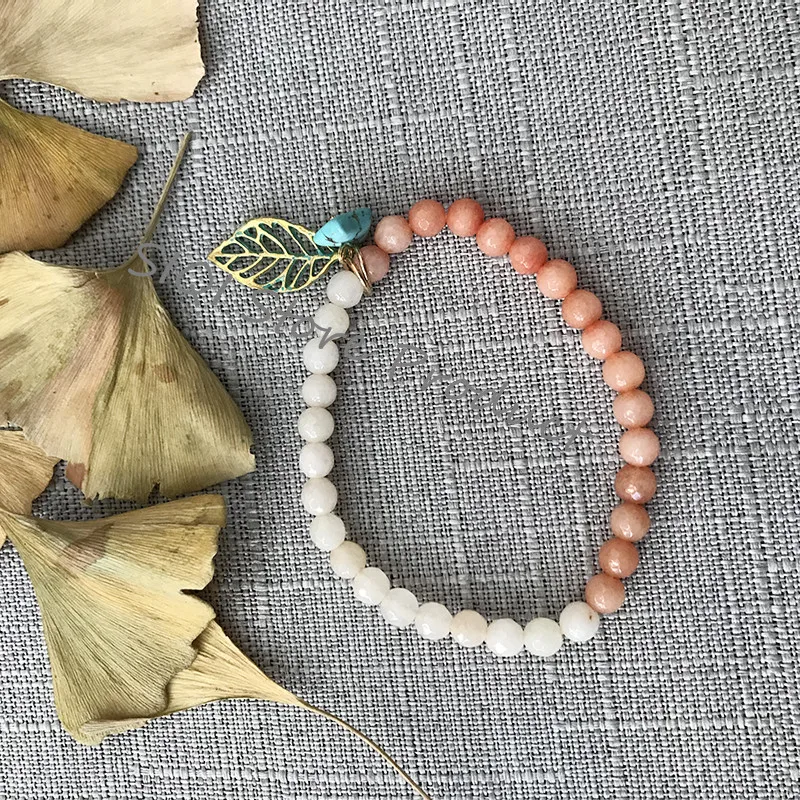 Женский браслет с кристаллами и бусинами в богемном стиле | Украшения аксессуары