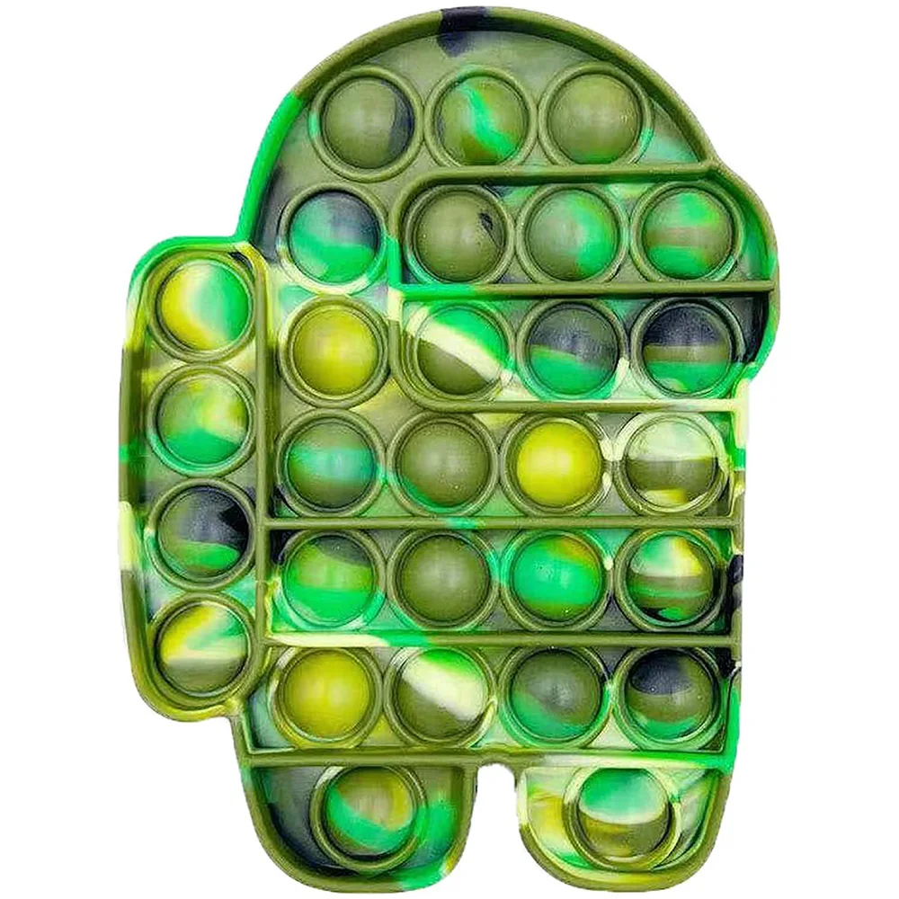 

Push Pop Bubble Fidget Toy Reliver Stress Sensory Toys Family Party Atmosphere Props For Kids Adults Funny Anti-Stress