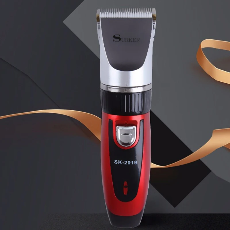 Surker Sk-2019 электрическая машинка для стрижки волос с низким уровнем шума детей