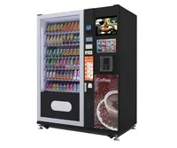 Touch Screen Beverage Snacks Coffee Vending Machine for Foods and Drinks Vending Machines Vendor Self Service Kiosk Outdoor