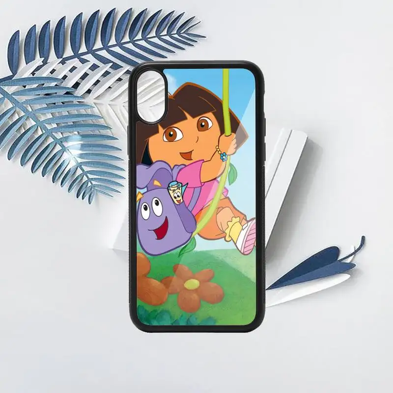 

Dora the Explorer cute cartoon high quality Phone Case shell PC for iPhone 11 12 pro XS MAX 8 7 6 6S Plus X 5S SE 2020 XR
