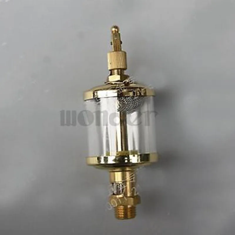 

1/4" BSP Male x 4" Outer Diameter Brass Sight Gravity Drip Feed Oiler Lubricator Oil Cup For Hit Miss Engine