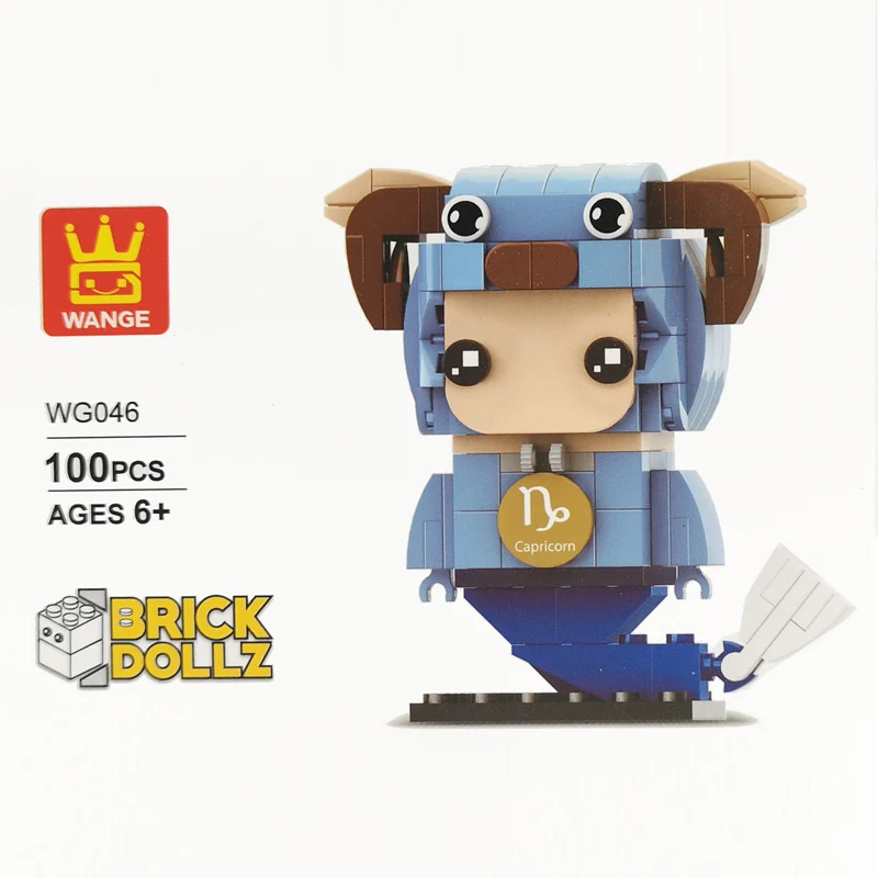 

Twelve constellations Opera Compatible Transformation Toys Brick Heads Headz Figure Building Block Sets Model 2019