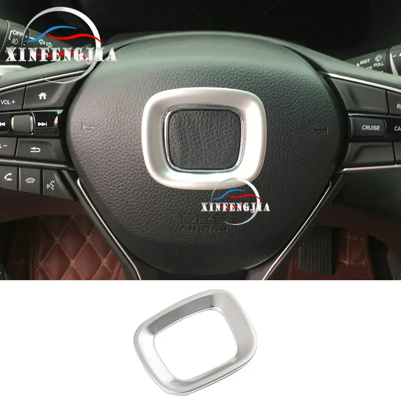 

For Honda Accord 2018-2019 Matte Steering Wheel LOGO Ring Cover Trim