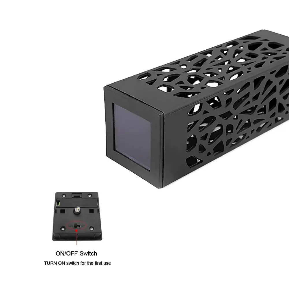 Водонепроницаемые садовые светодиодные фонари на солнечной батарее 6/8