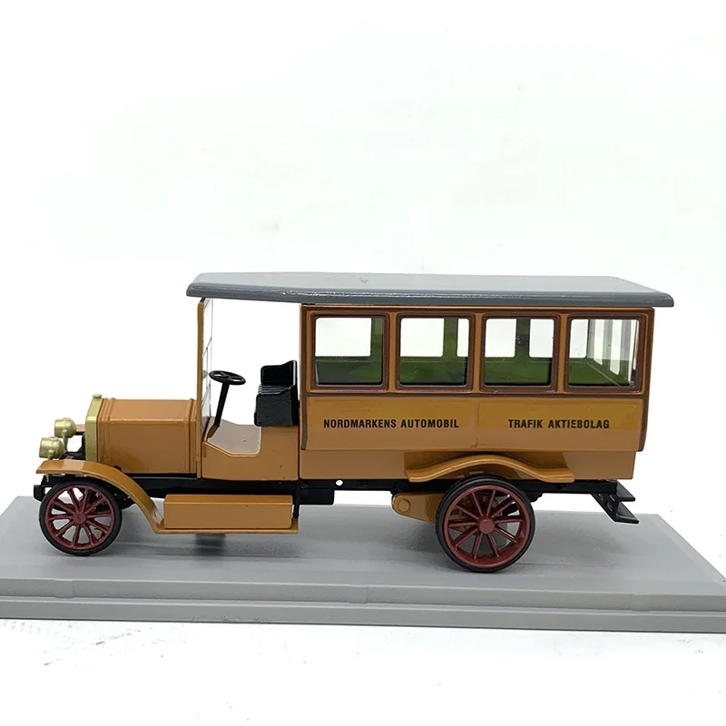 Высокая имитация Rare1: 50 Scania Классический автобус коллекция Дисплей Бутик Ретро