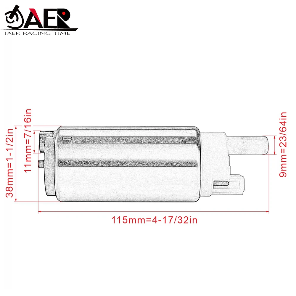 Топливный насос JAER для Suzuki VL800 VL800C VL800T Boulevard C50 C50C C50T Intruder Volusia GSXR 600 750 1000 GSX1400 15100 02FB0|