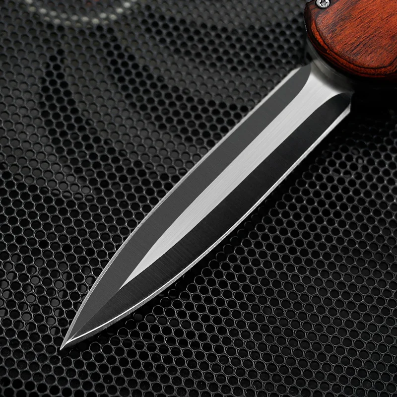Охотничий нож SF тактический складной клинок из дерева двойного действия с