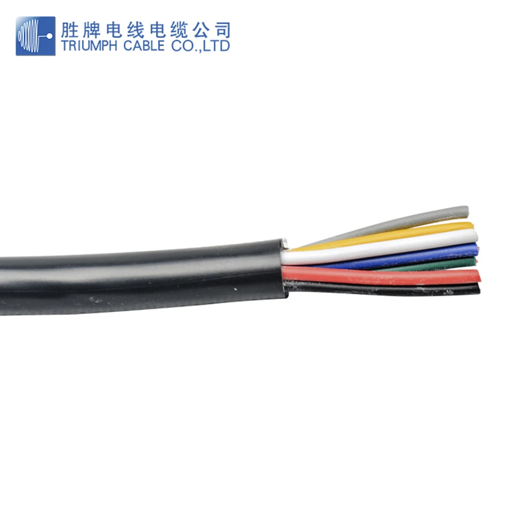 TRIUMPHCABLE/шенпай черный высокая гибкая 1/2M РВВ 1 0 мм 2/3/4/5 ядер витых медных провода