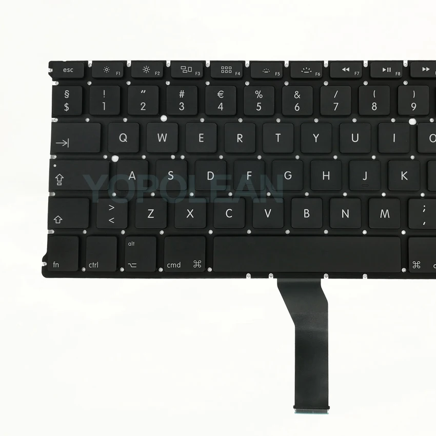Клавиатура A1369/A1466 для Macbook Air 13 дюймов DK Дания стандарт 2011 2013 2014 2015 год|Клавиатуры