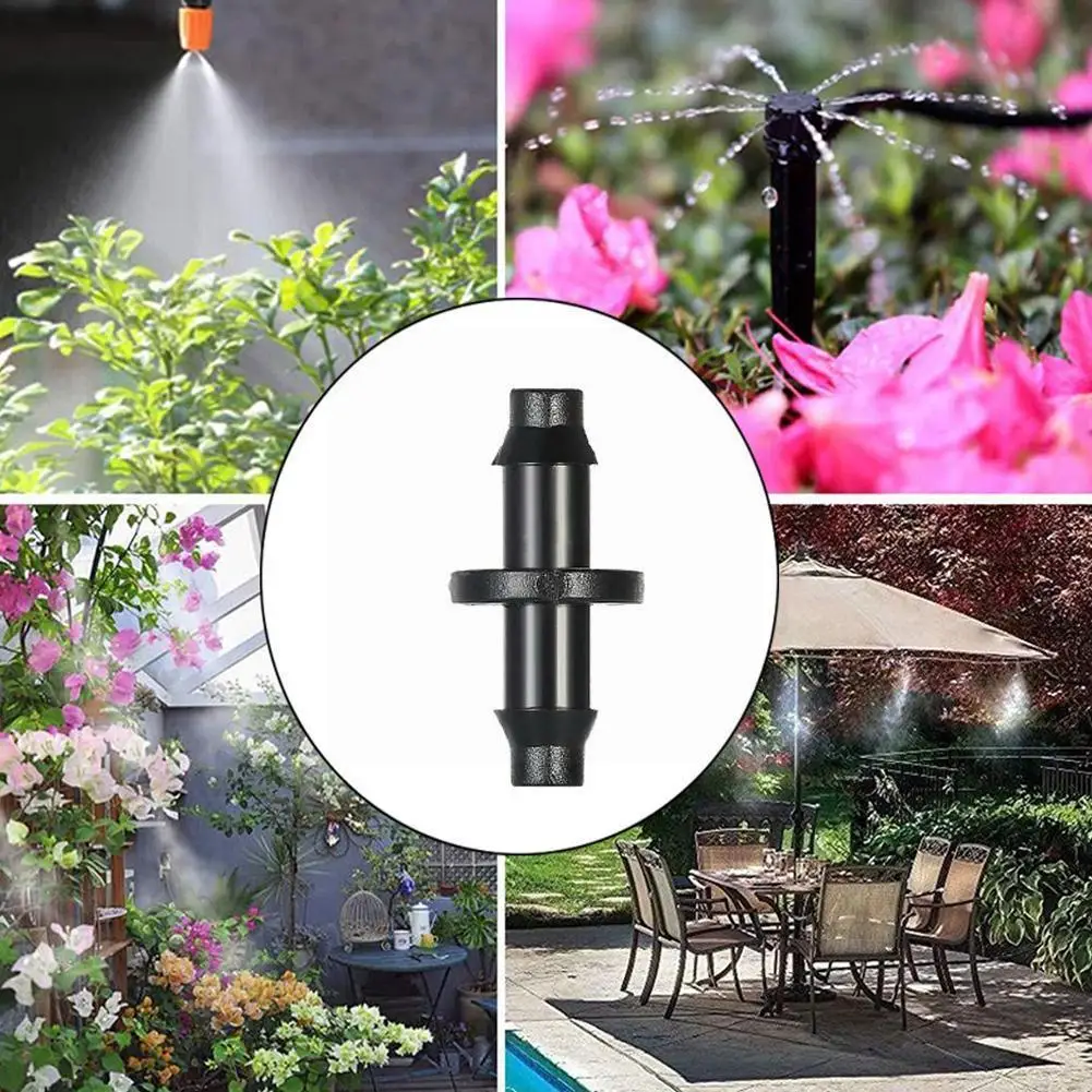 

47 Straight Through Double Barb Can Be Directly Micro Connector Connector Accesso Irrigation Drip Sprayed 47 Capillary Conn O7i0