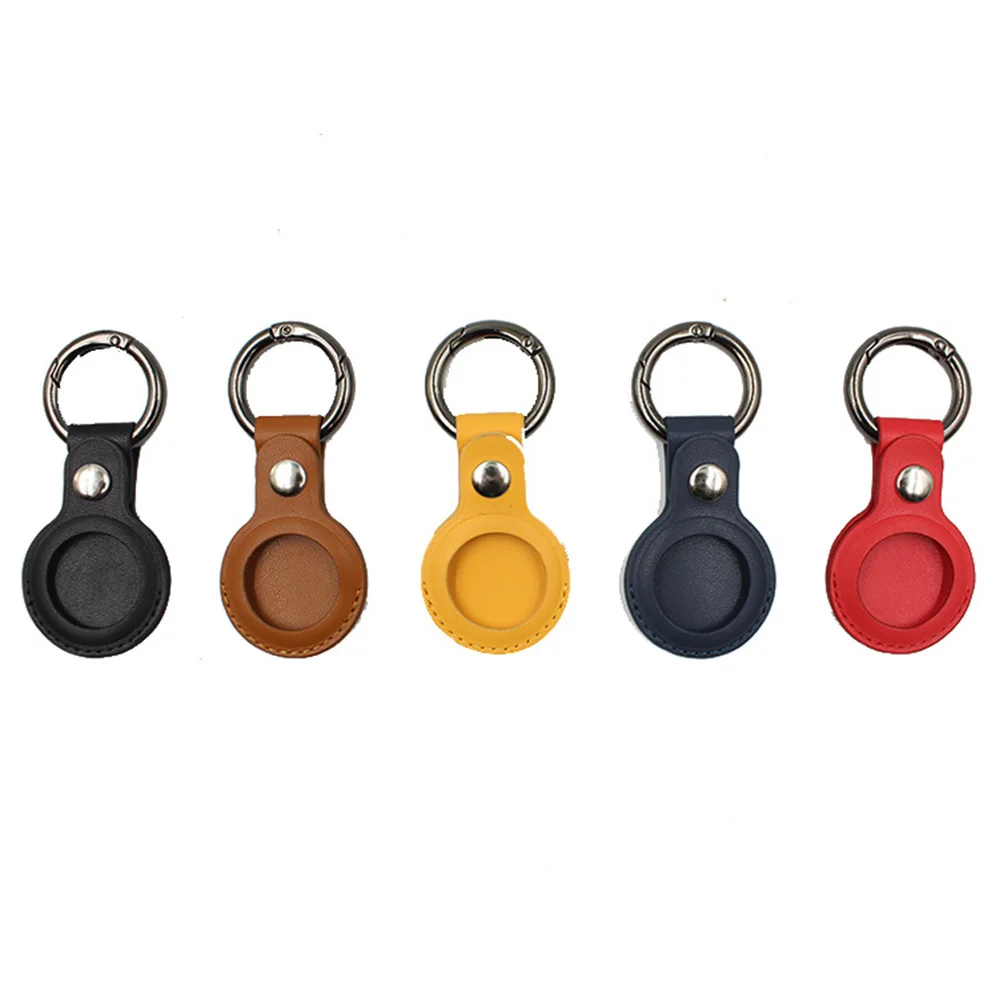 

Dog Collar Silicone Case for Airtags Compact Protective Cover with Keychain Compatible with Apple Airtags Pet Accessories