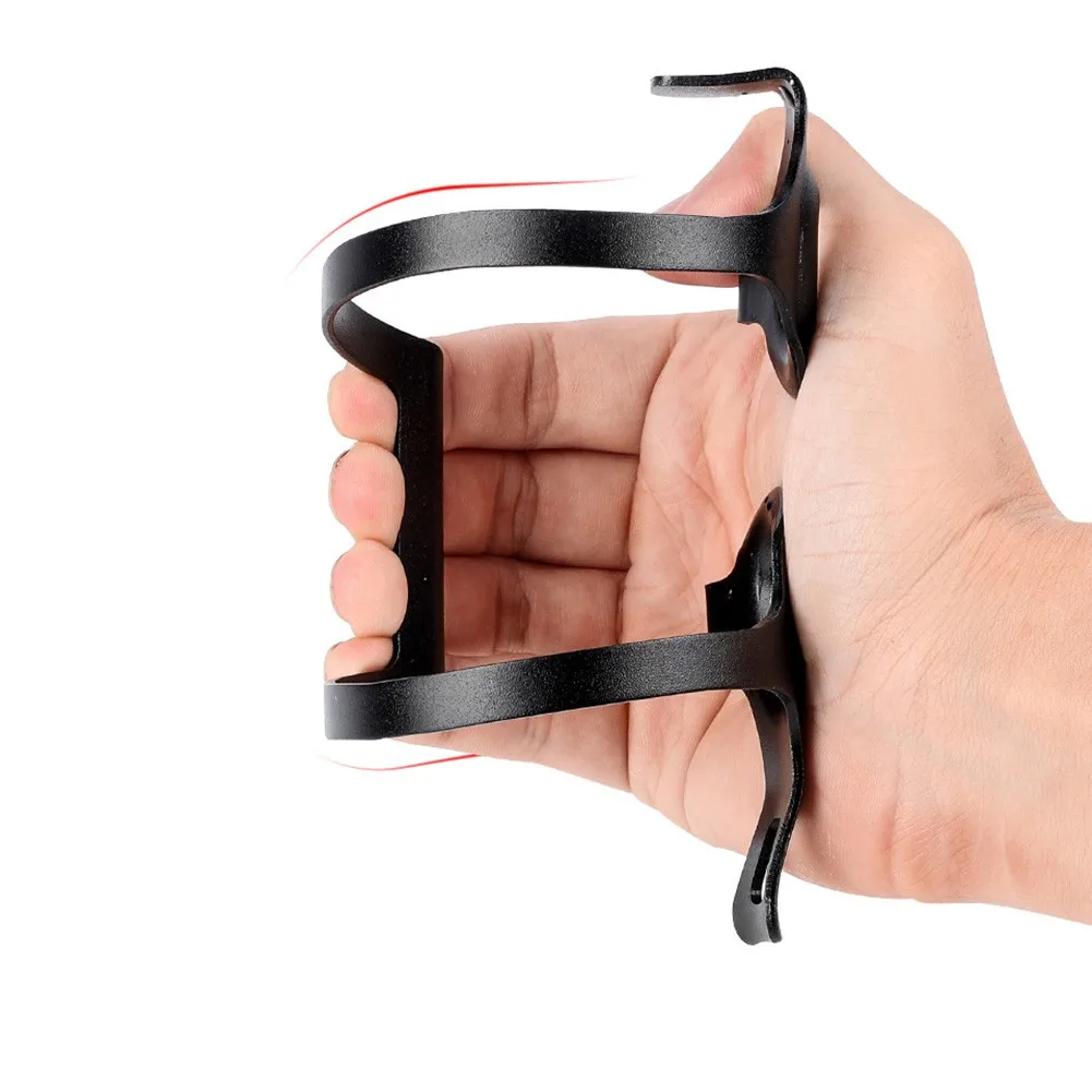 

Bicycle Bottle Cage Aluminum Alloy One-Piece Bottle Cage Adjustable Water Bottle Cage Cycling Bottle Holder HandleBar Mount NEW