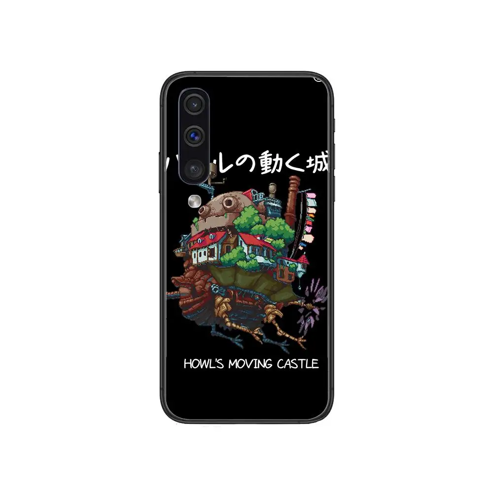 

Howl's Moving Castle case Phone cover hull For SamSung Galaxy S 8 9 10 20 21 S30 Plus Edge E S20fe 5G Lite Ultra black soft