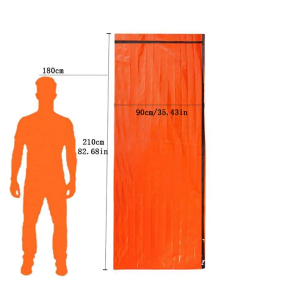 Спасательный тент первой необходимости легкий аварийный спальный мешок