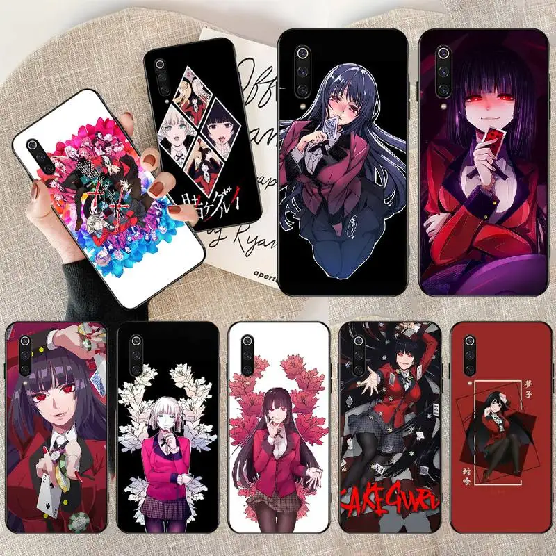 Японский аниме Kakegurui Jabami Yumeko резиновый чехол PENGHUWAN для телефона Redmi Note 8 8A 7 6 6A 5 5A 4 4X