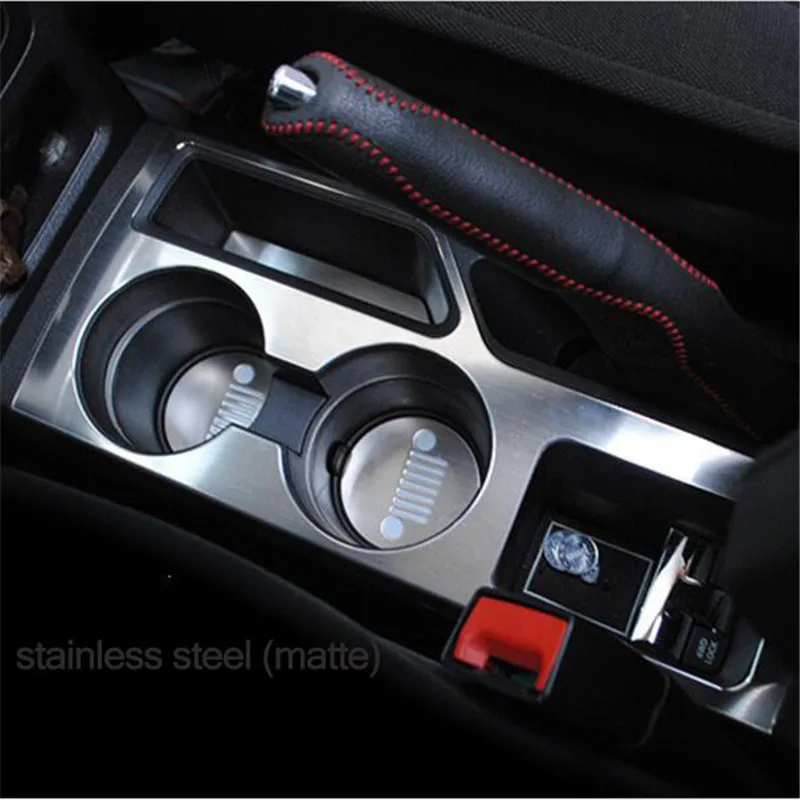 Стайлинг автомобиля центральная консоль подстаканник панель подлокотник задняя